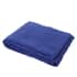 Blue Square Button Pattern Throw Blanket (Cotton) image number 0