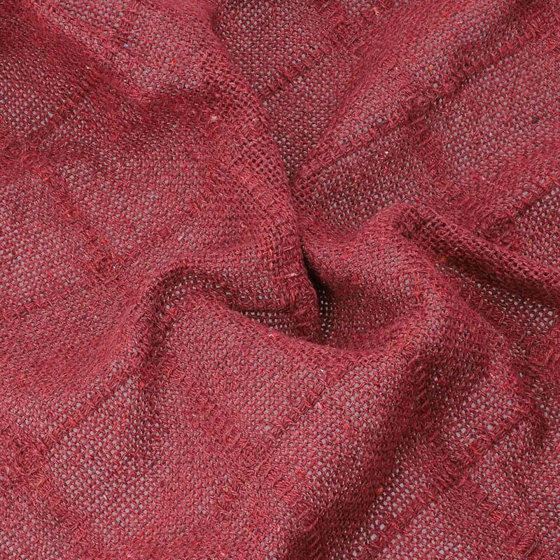 Red Wine Square Button Pattern Cotton Throw Blanket , Cotton Blanket , Soft Blanket , Bed Throws , Cozy Blanket