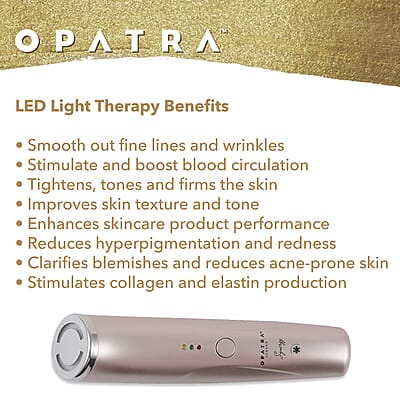 Opatra Skincare Synergy Infrared Light Skin Therapy Device with Keepsake Packing
