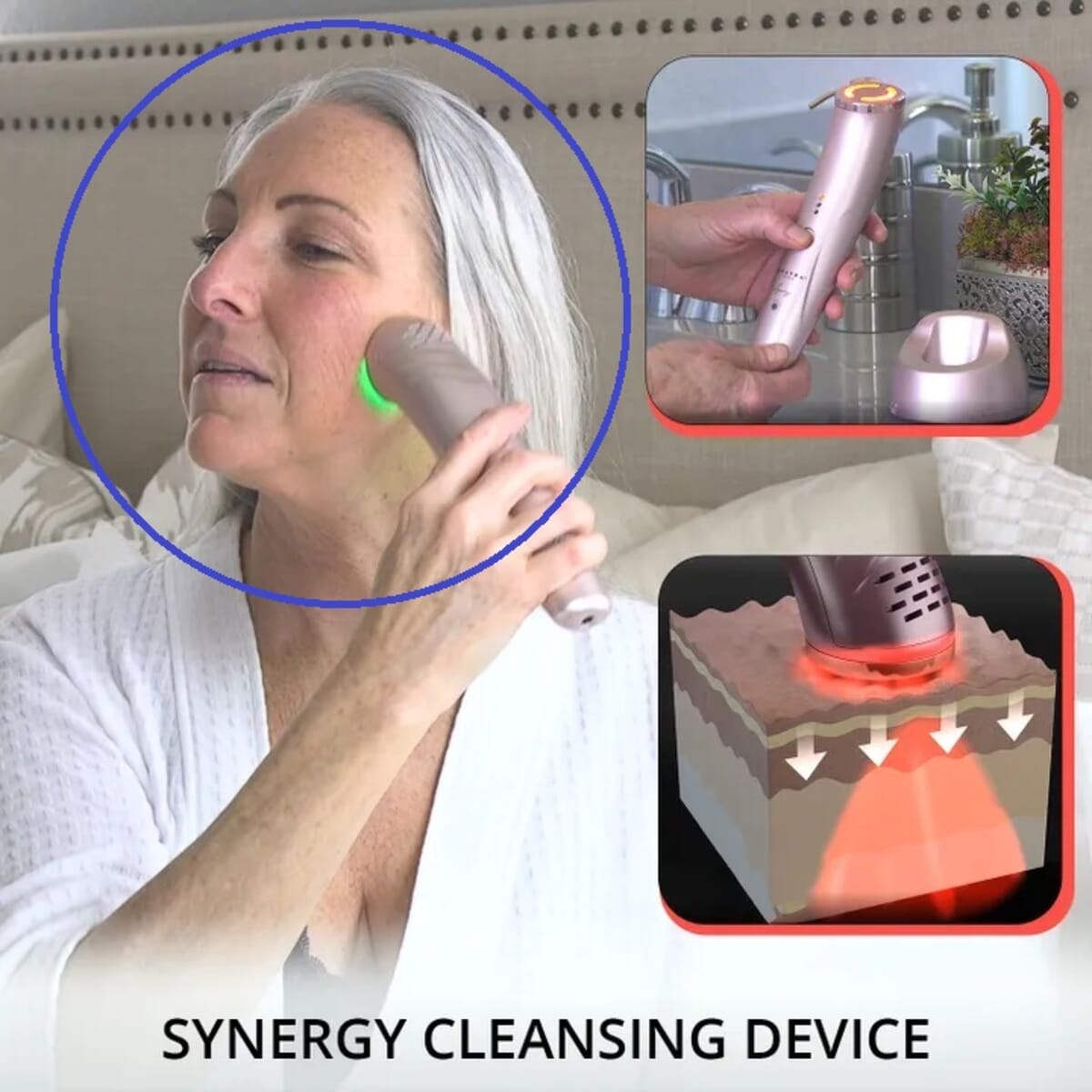 Opatra Skincare Synergy Infrared Light Skin Therapy Device with Keepsake Packing image number 7