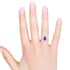 ILIANA 2.95 ctw AAA Tanzanite and Diamond G-H SI Ring in 18K White Gold with Appraised Certificate (Size 7.0) 4.37 Grams image number 1