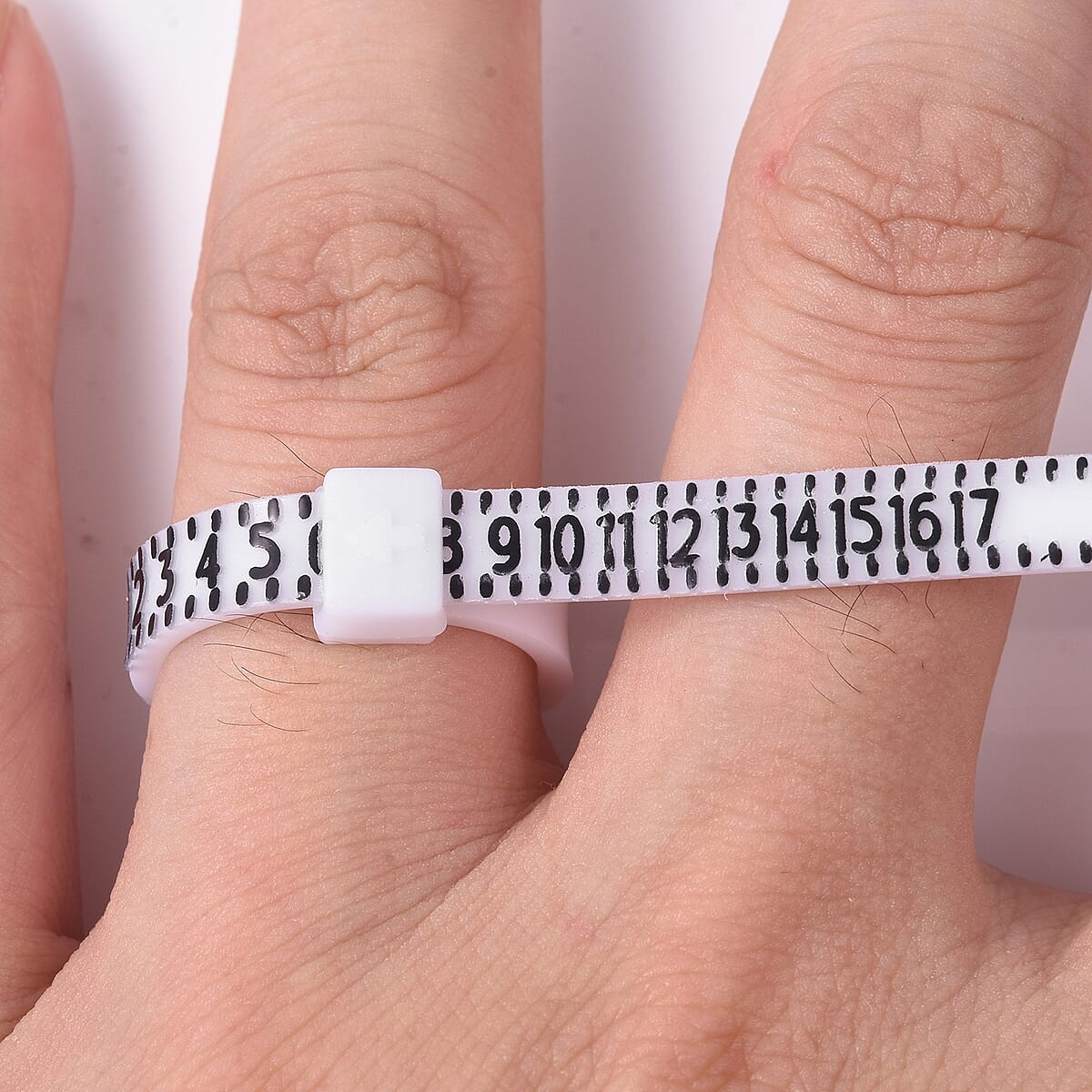 Ring Sizer Finger Gauge Belt Measure Tools Stick (USA Sizes - 1 to 17) image number 2