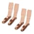 Beige 5% Copper and 70% Polyester 25% Elastane Set of 2 Pairs Compression Socks (S/M) image number 0