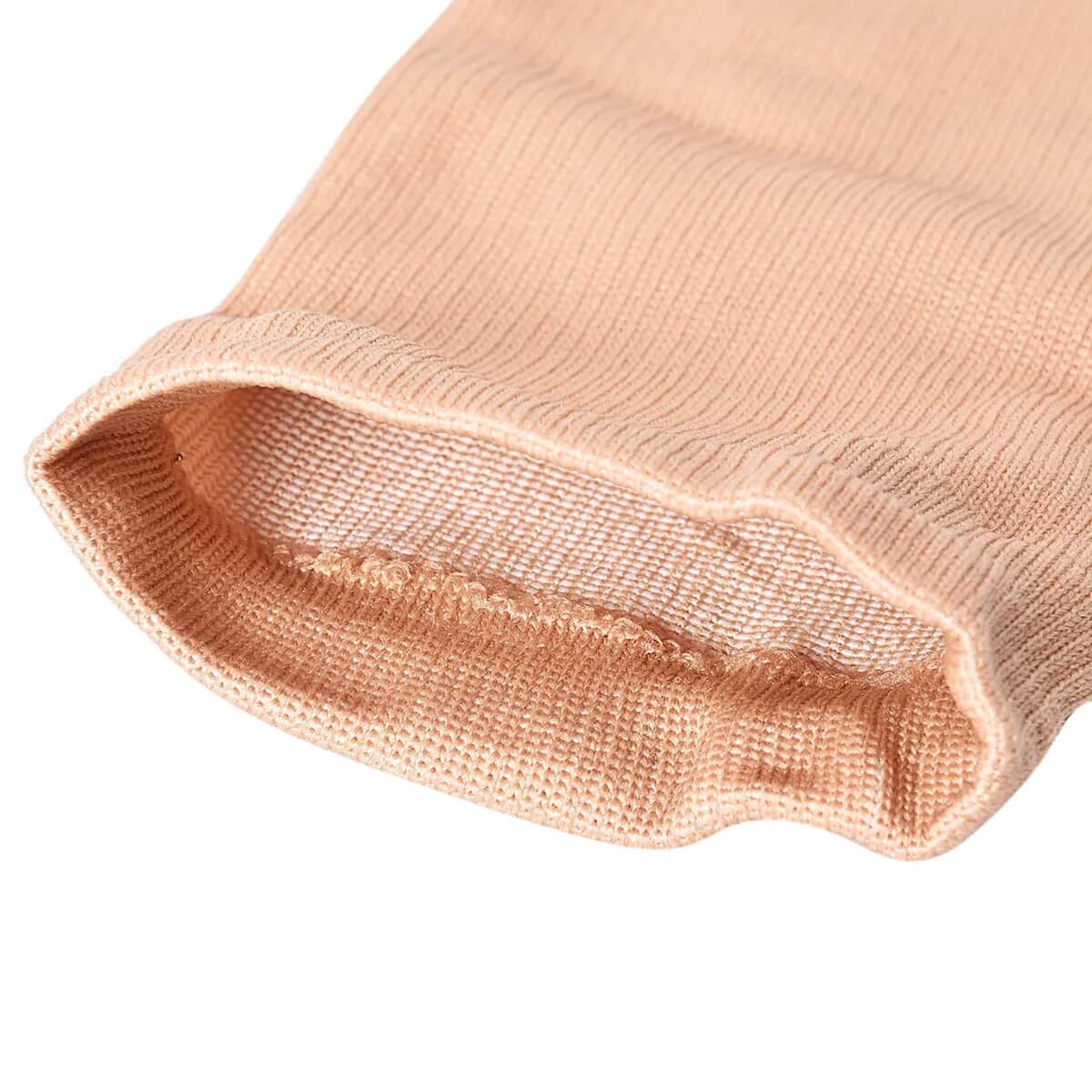 Beige 5% Copper and 70% Polyester and 25% Elastane Set of 2 Pairs Socks (L/XL) image number 5