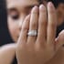Sterling Silver Elephant Spinner Ring, Anxiety Ring for Women, Fidget Rings for Anxiety for Women, Stress Relieving Anxiety Ring (Size 5.0) (5 g) image number 1