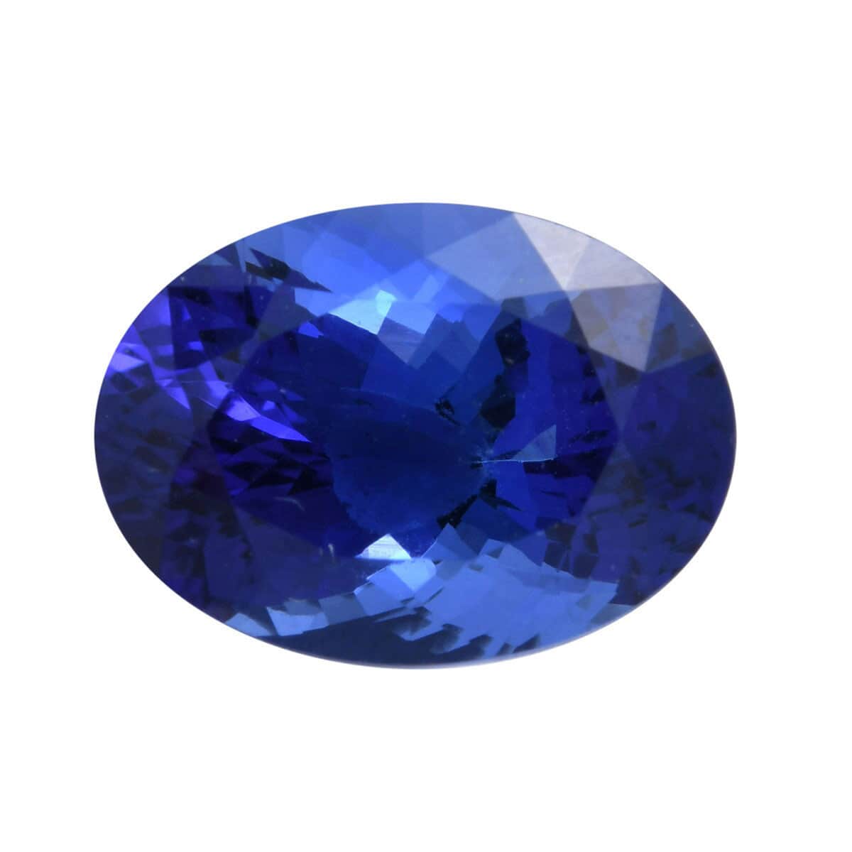 IGI Certified AAAA Tanzanite Faceted (Ovl 12.39x9.91) 5.58 ctw image number 0