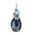 Bali Legacy Labradorite and Sleeping Beauty Turquoise Pendant For Women in Sterling Silver image number 0