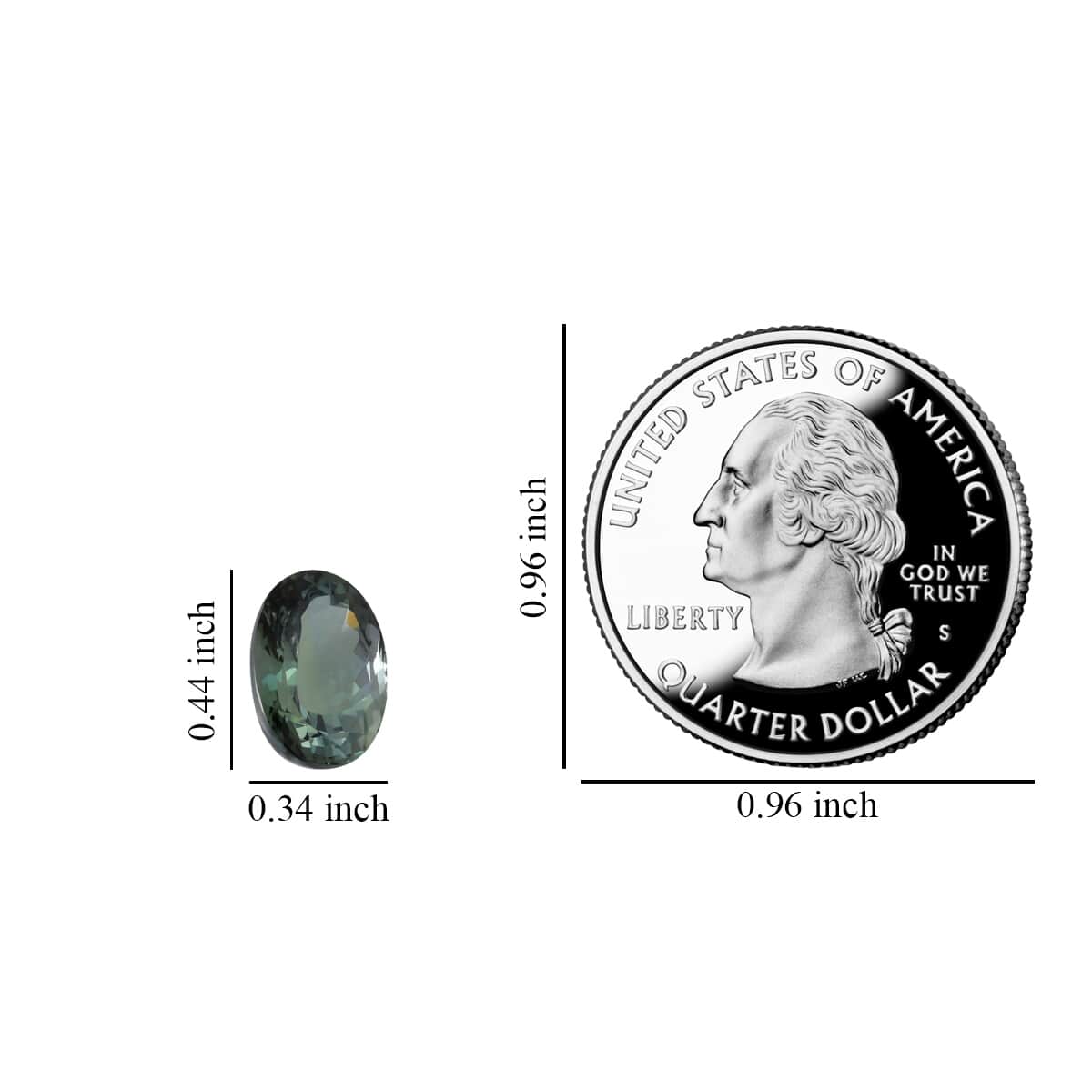 Certified AAAA Green Tanzanite Faceted (Ovl 11.35x8.83 mm) 4.52 ctw, Loose Gem , Loose Gemstones , Loose Stones , Jewelry Stones image number 4