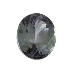 Certified AAAA Green Tanzanite Faceted (Ovl 12.49x10.27 mm) 6.82 ctw, Loose Gem , Loose Gemstones , Loose Stones , Jewelry Stones