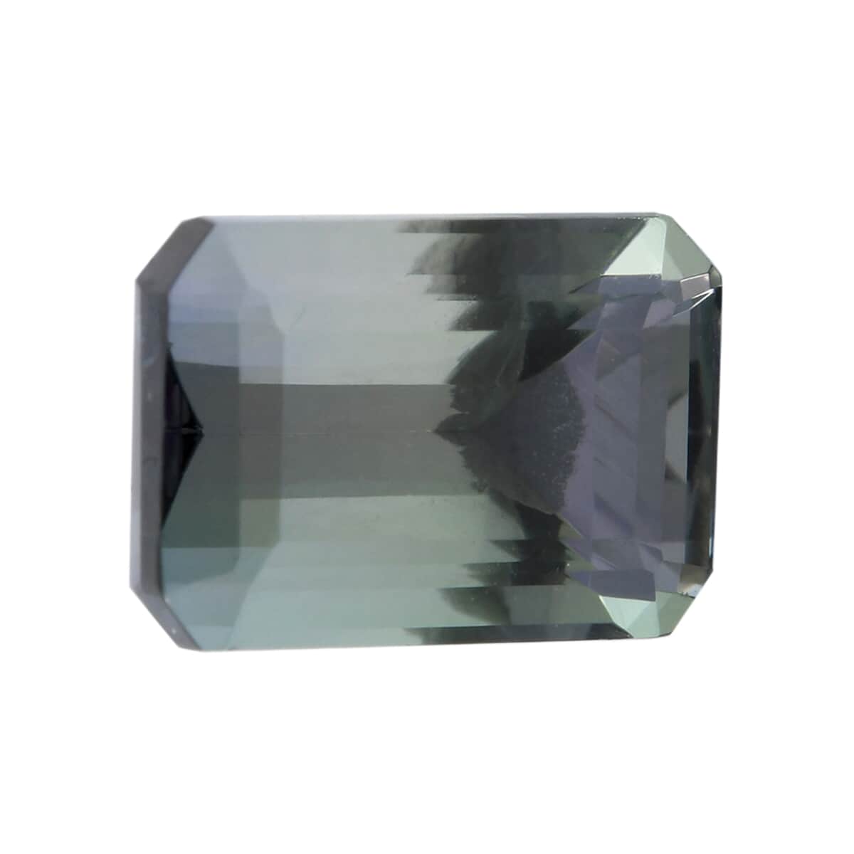 One Of A Kind Certified AAAA Green Tanzanite Faceted (Oct 9.62x6.68 mm) 3.66 ctw, Loose Gem , Loose Gemstones , Loose Stones , Jewelry Stones image number 0