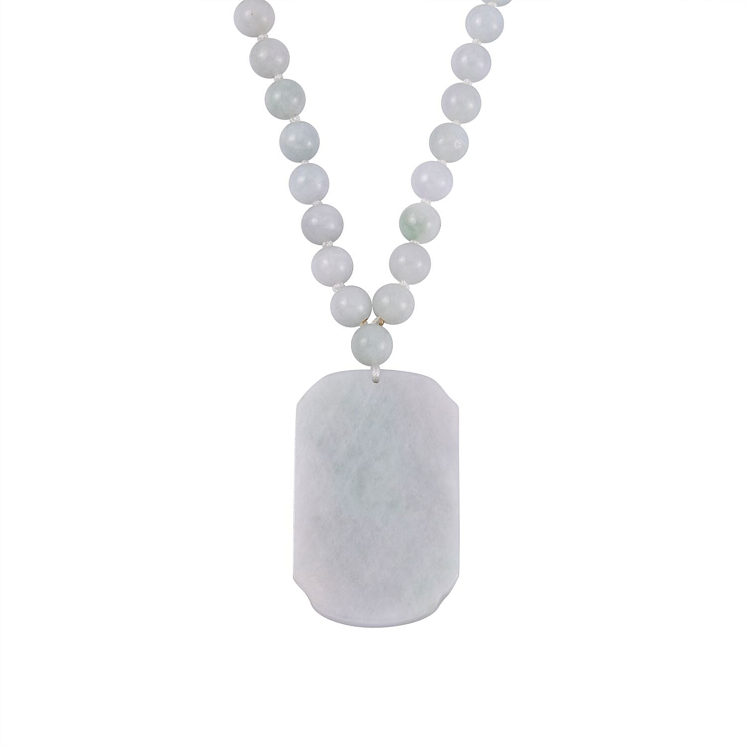Natural Jade 468.00 ctw Dragon Pendant With Beaded Necklace in 24K Yellow Gold 28 Inches