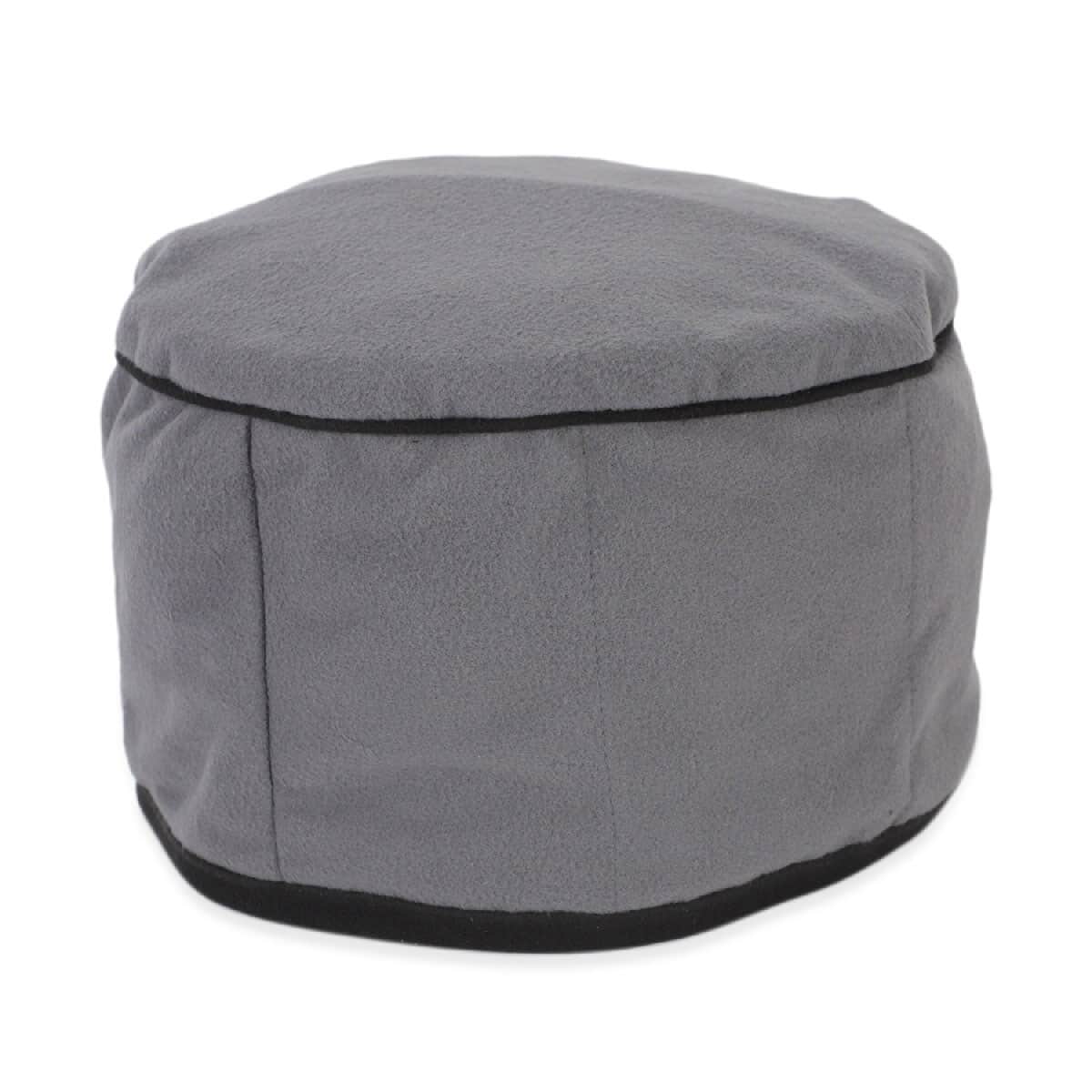 Natural Shungite Gray Hat with Black Trim (Polyester) (0.49 lbs) image number 0