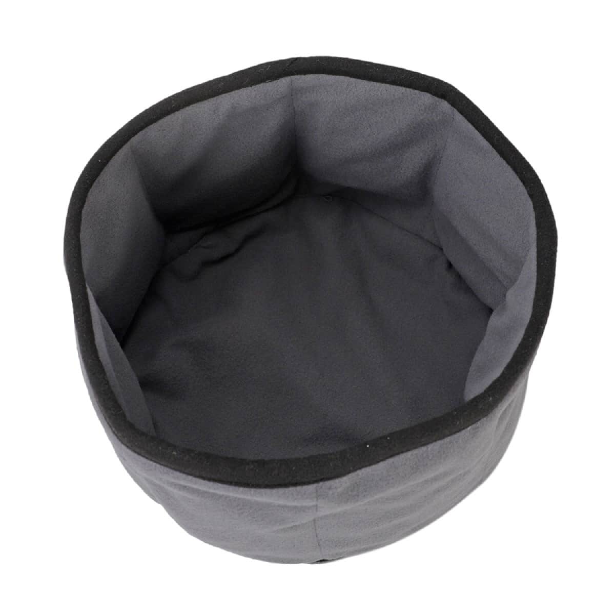 Natural Shungite Gray Hat with Black Trim (Polyester) (0.49 lbs) image number 2