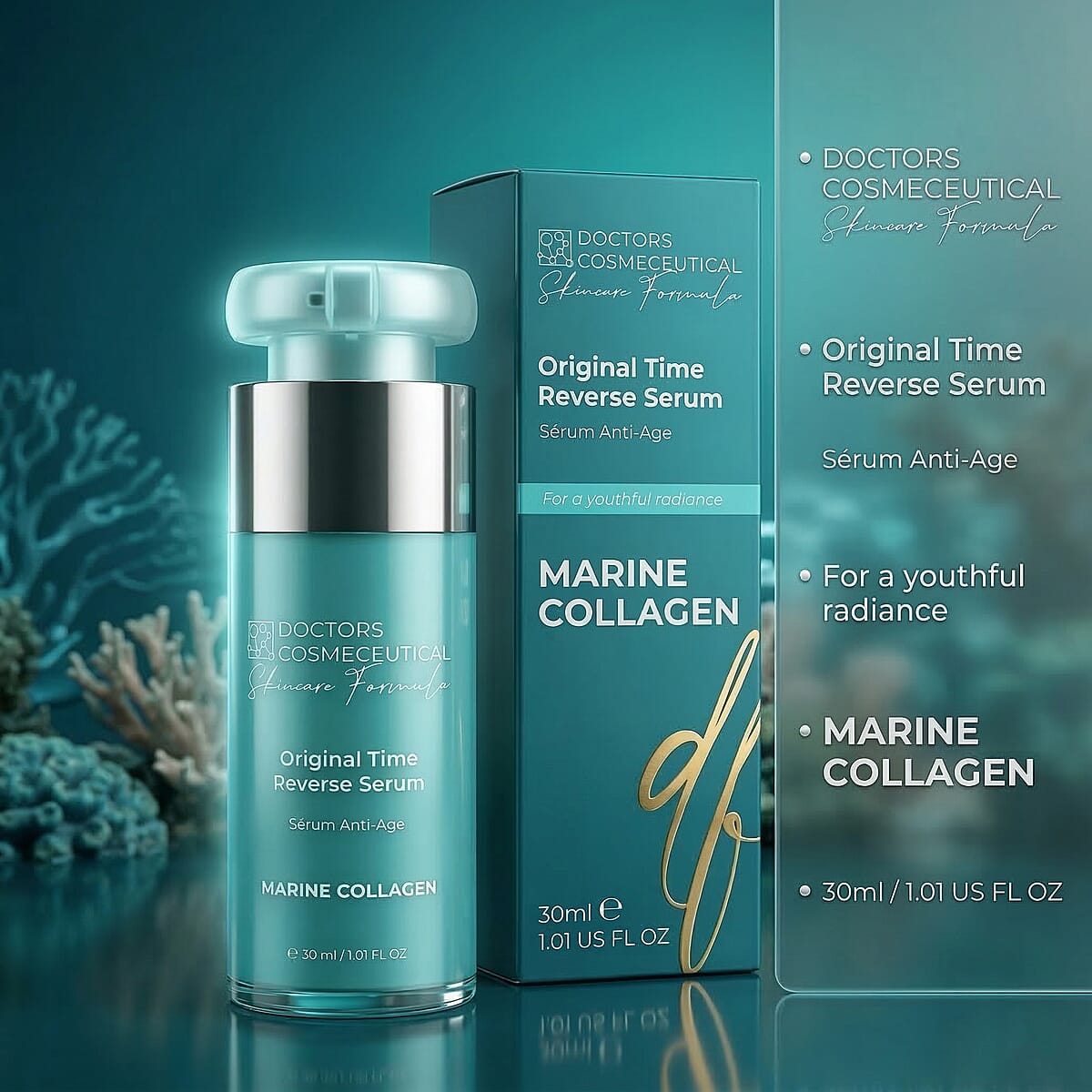 DOCTORS FORMULA. Marine Collagen- Original Time Reverse Serum image number 3