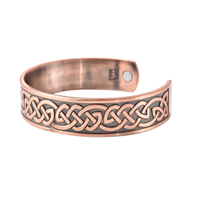 Magnetic by Design Tree of Life Rosetone Cuff Bracelet (7 in)