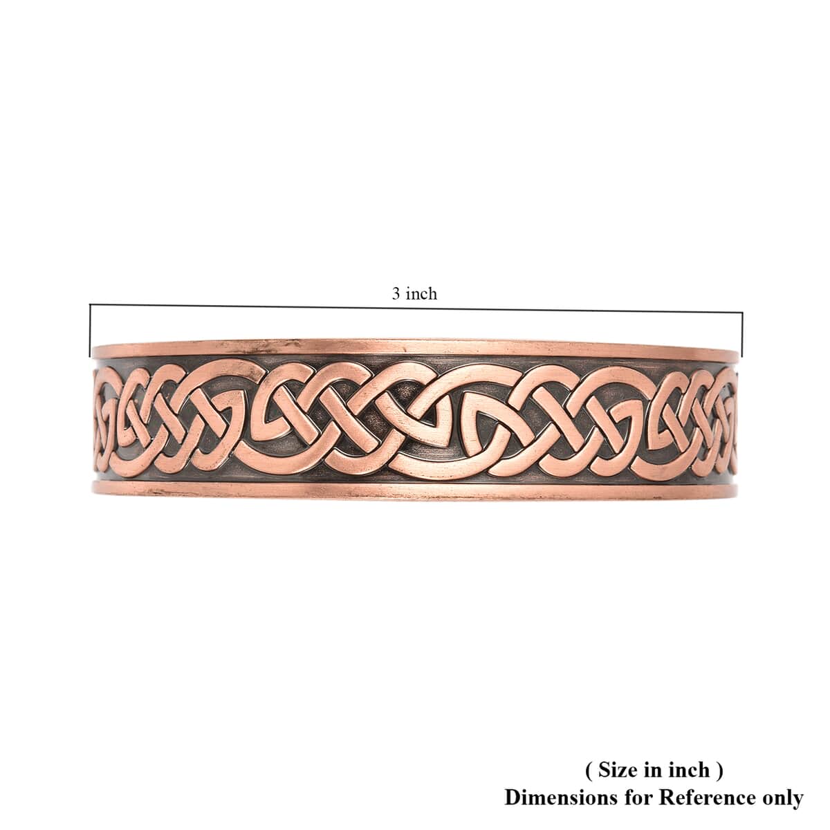 Magnetic by Design Tree of Life Rosetone Cuff Bracelet (7 in) image number 6