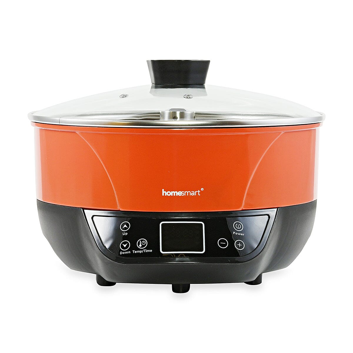 Homesmart Red Multi-function Automatic Lifting Hot Pot (12x3.5) (1200 watts,120v) image number 1