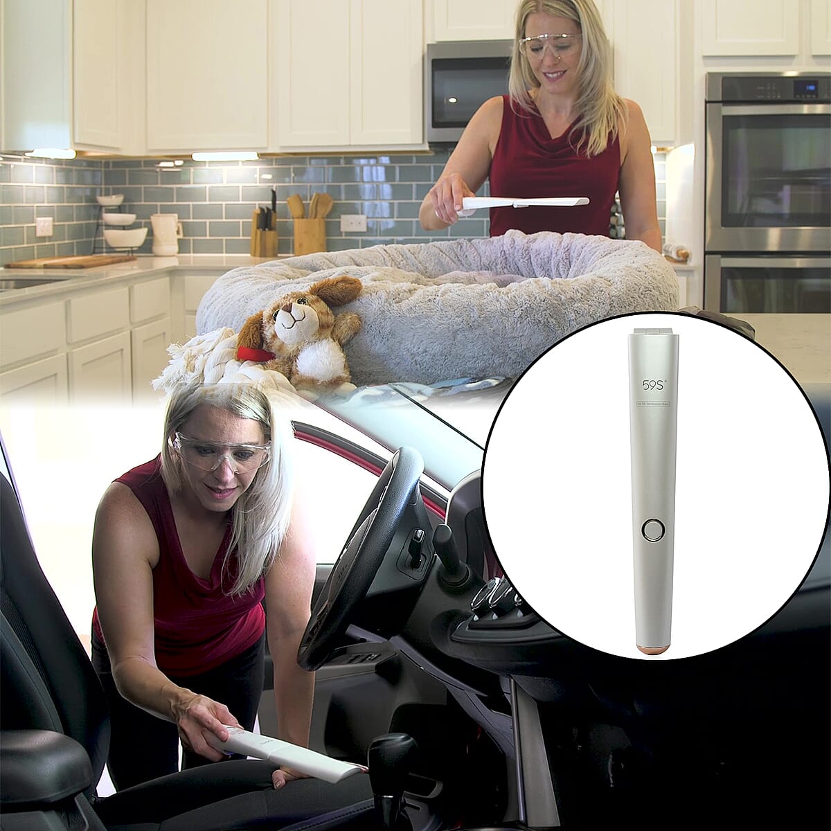 59S UVC LED Handheld Sterilizer for Travel & Hotel image number 1