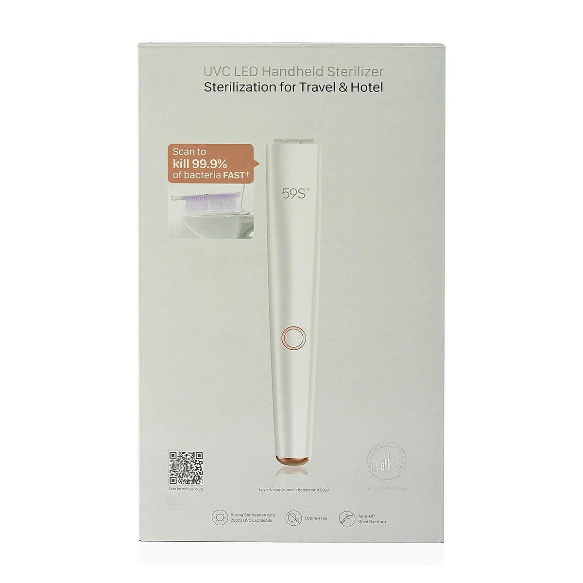 59S UVC LED Handheld Sterilizer for Travel & Hotel image number 5