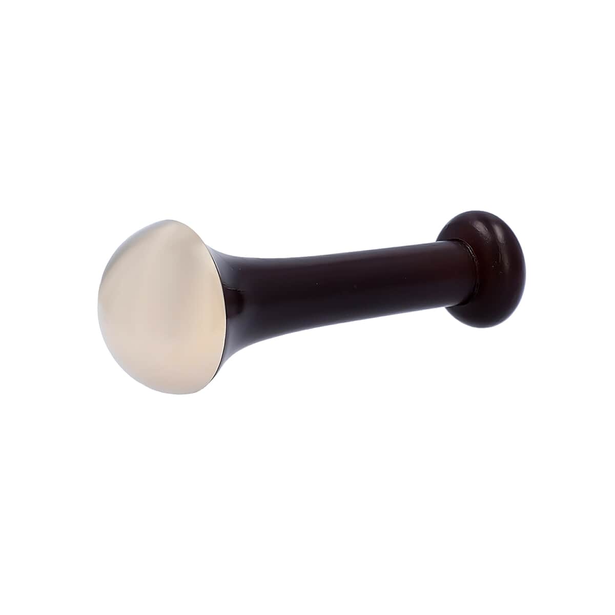 Ayurveda's Kansa Massage Wand with Wooden Handle image number 4