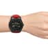 UNLISTED by Kenneth Cole Japanese Movement Men's Watch with Red Silicone Band and Stainless Steel Back image number 1