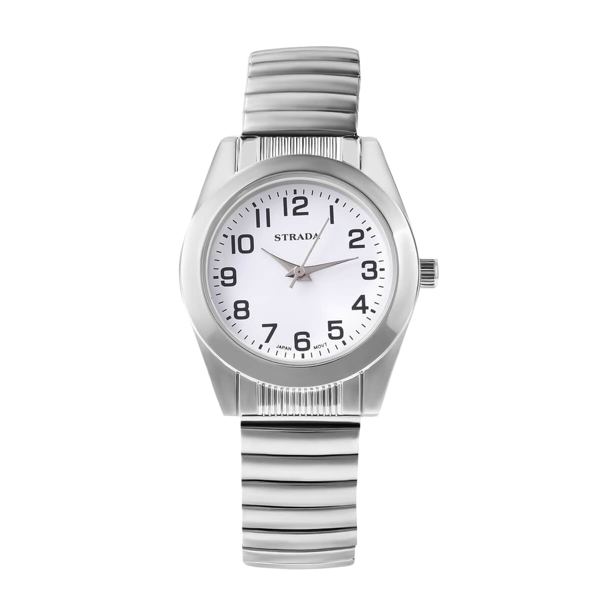 3521773 STRADA Japanese Movement Water Resistant Stretch Bracelet Watch with Stainless Steel Strap image number 0