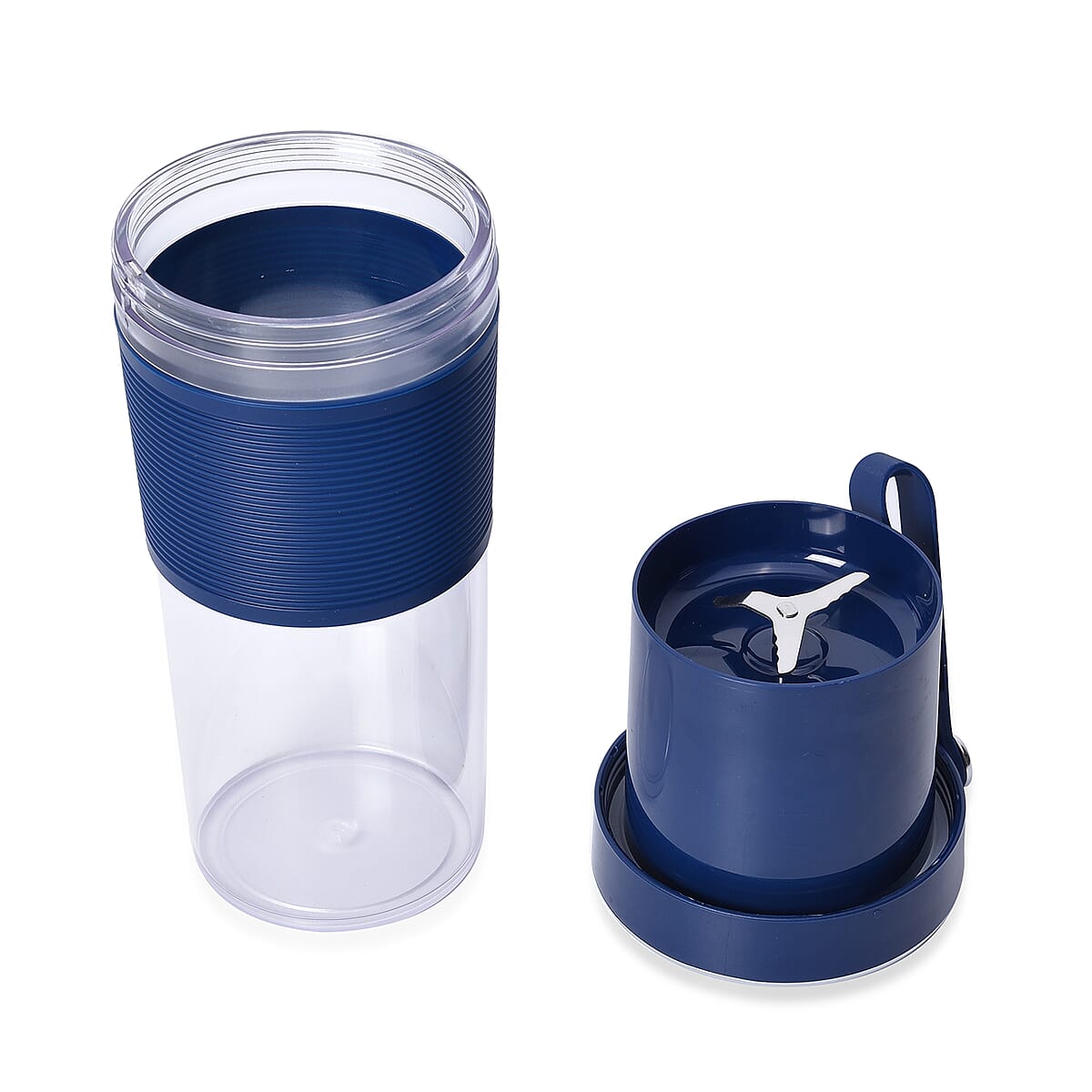 Blue Lightweight Portable Juicer Blender with USB image number 6