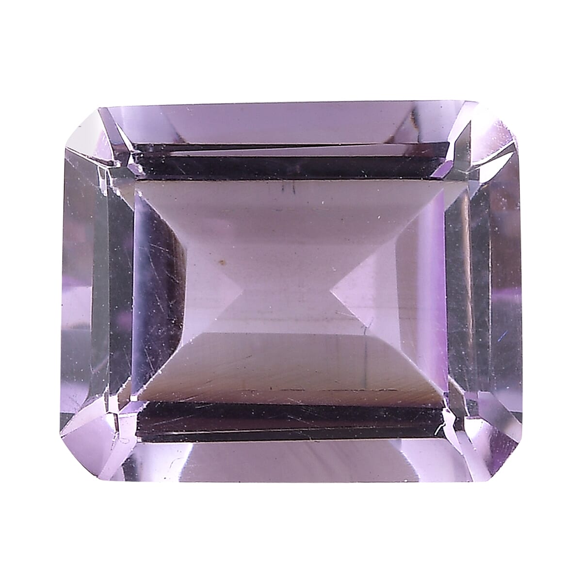 AA Rose De France Amethyst (Oct 12x10 mm) 5.84 ctw Loose Gemstone