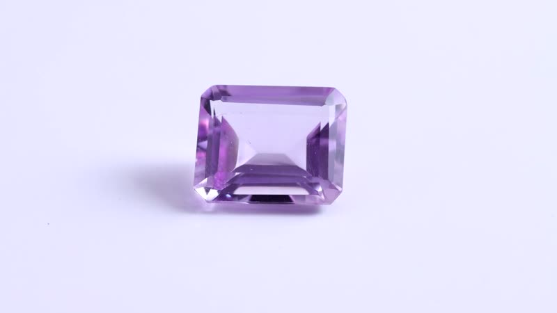 AA Rose De France Amethyst (Oct 12x10 mm) 5.84 ctw Loose Gemstone