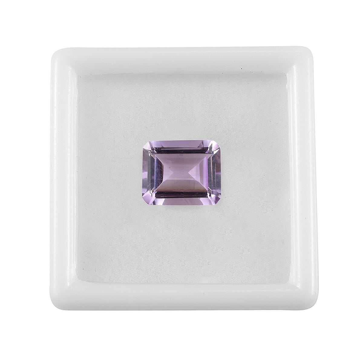 AA Rose De France Amethyst (Oct 12x10 mm) 5.84 ctw Loose Gemstone