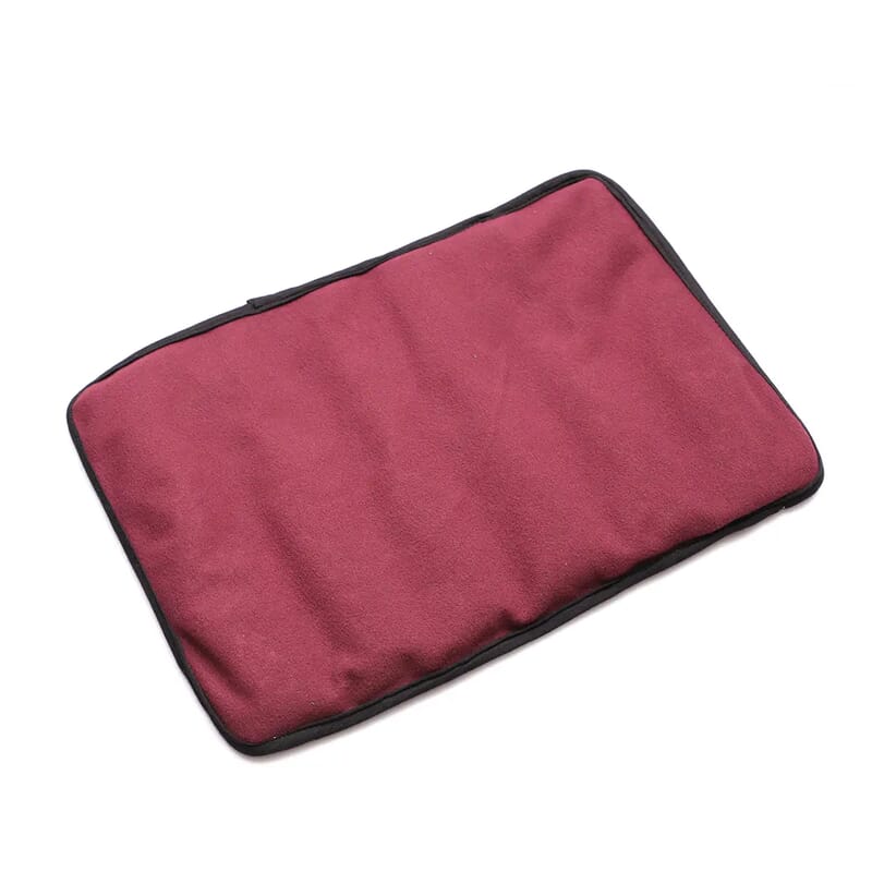 Natural Shungite Multipurpose Burgundy Cover Pillow 1lb