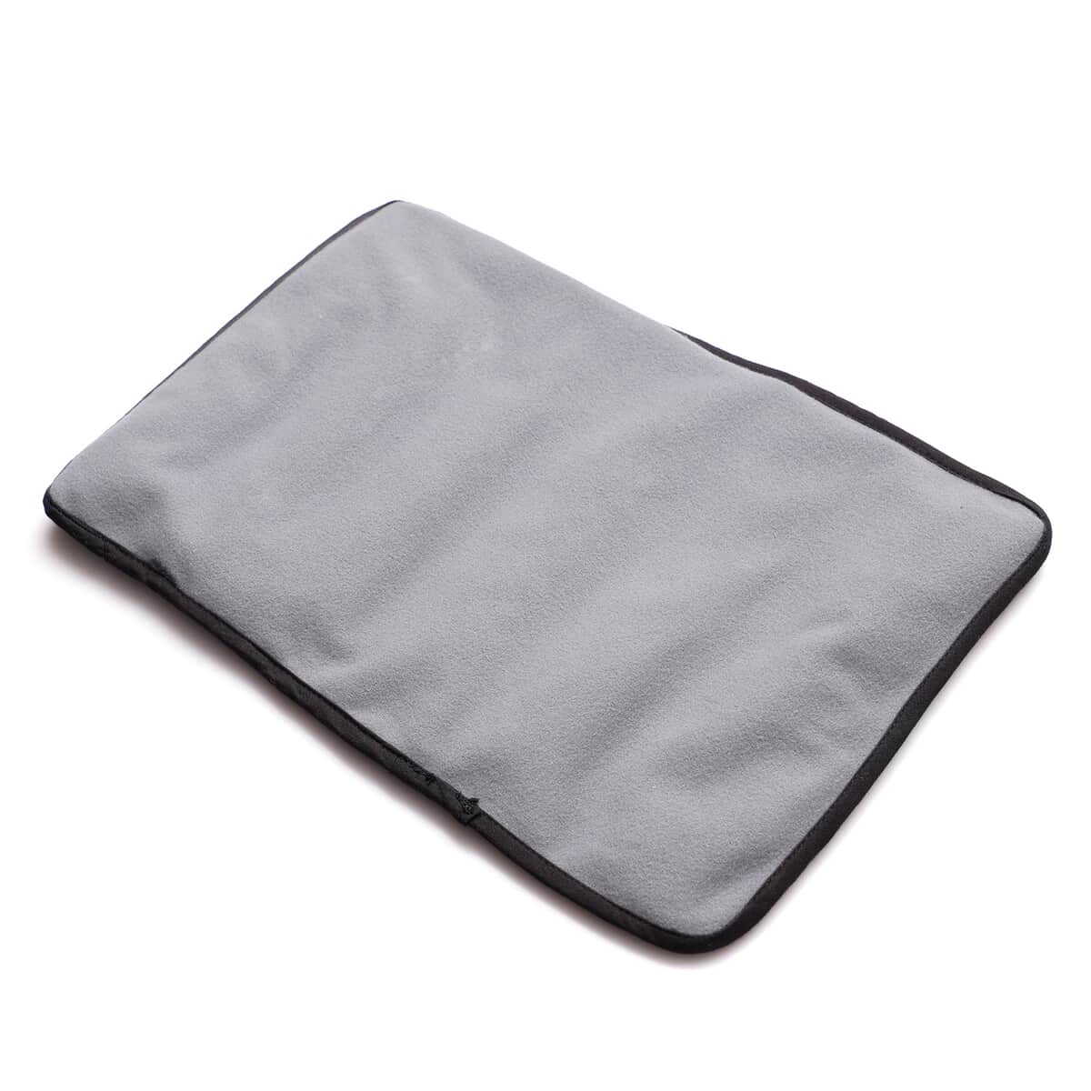 Natural Shungite Multipurpose Gray Cover Pillow 0.5lbs image number 0