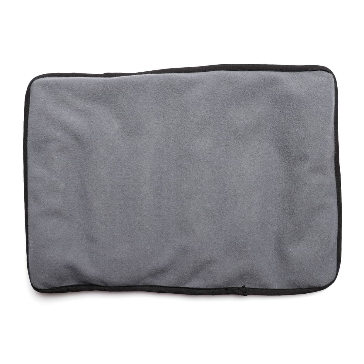 Natural Shungite Multipurpose Gray Cover Pillow 0.5lbs image number 3