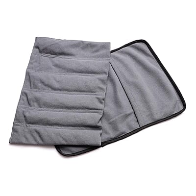 Grey Shungite 1 LBS Big Pillow & Cover Polyester Flannel