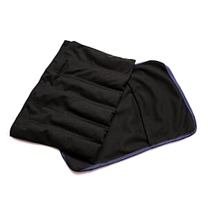 Black Shungite 1 LBS Big footmat Filler & Cover Polyester Flannel