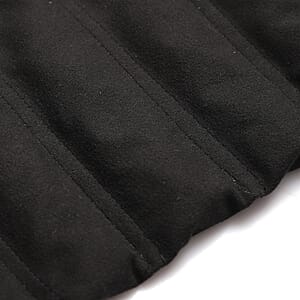 Black Shungite 1 LBS Big footmat Filler & Cover Polyester Flannel