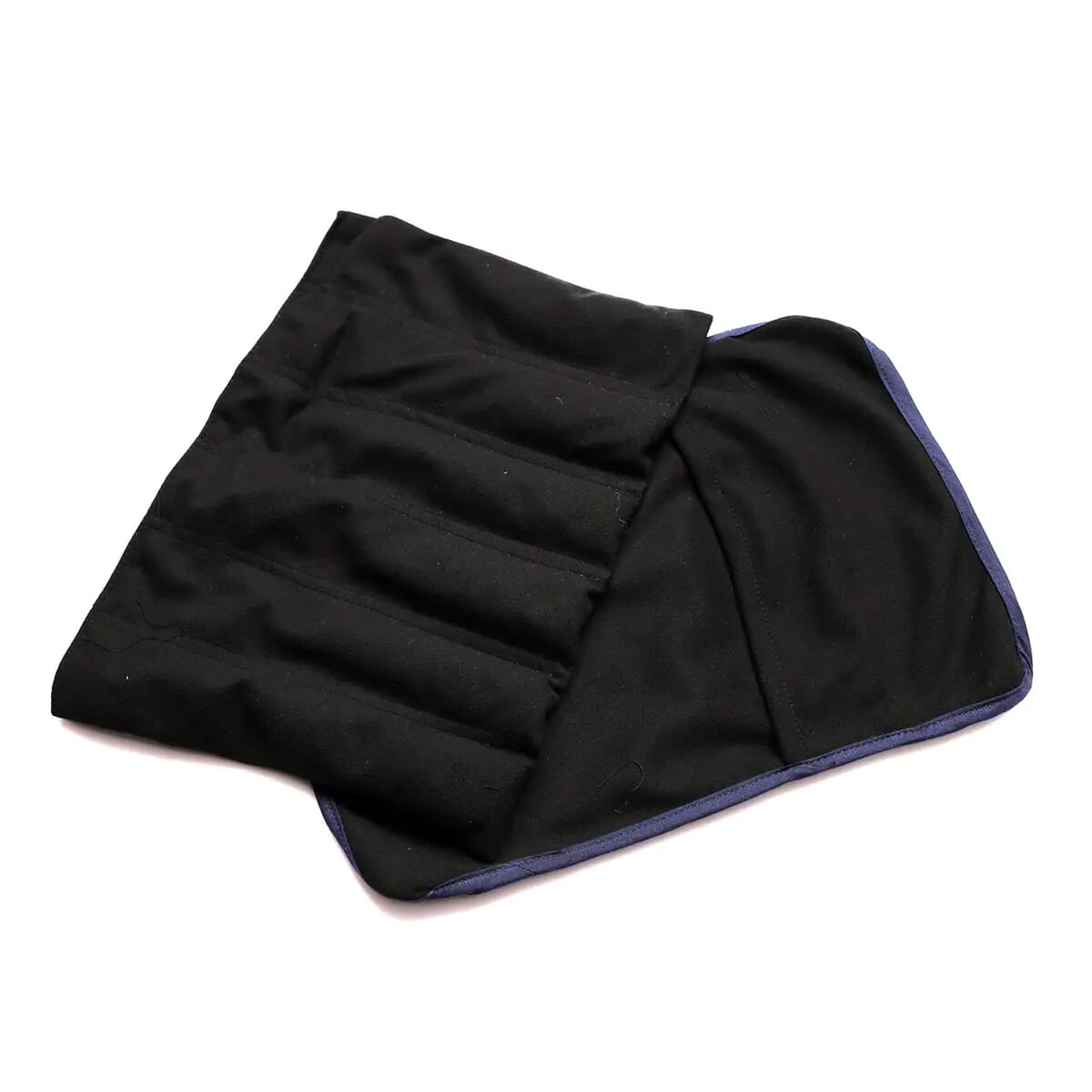 Natural Shungite Multipurpose Black Cover Pillow 1.0lbs| Polyester Pillow | Portable Travel Pillow image number 6