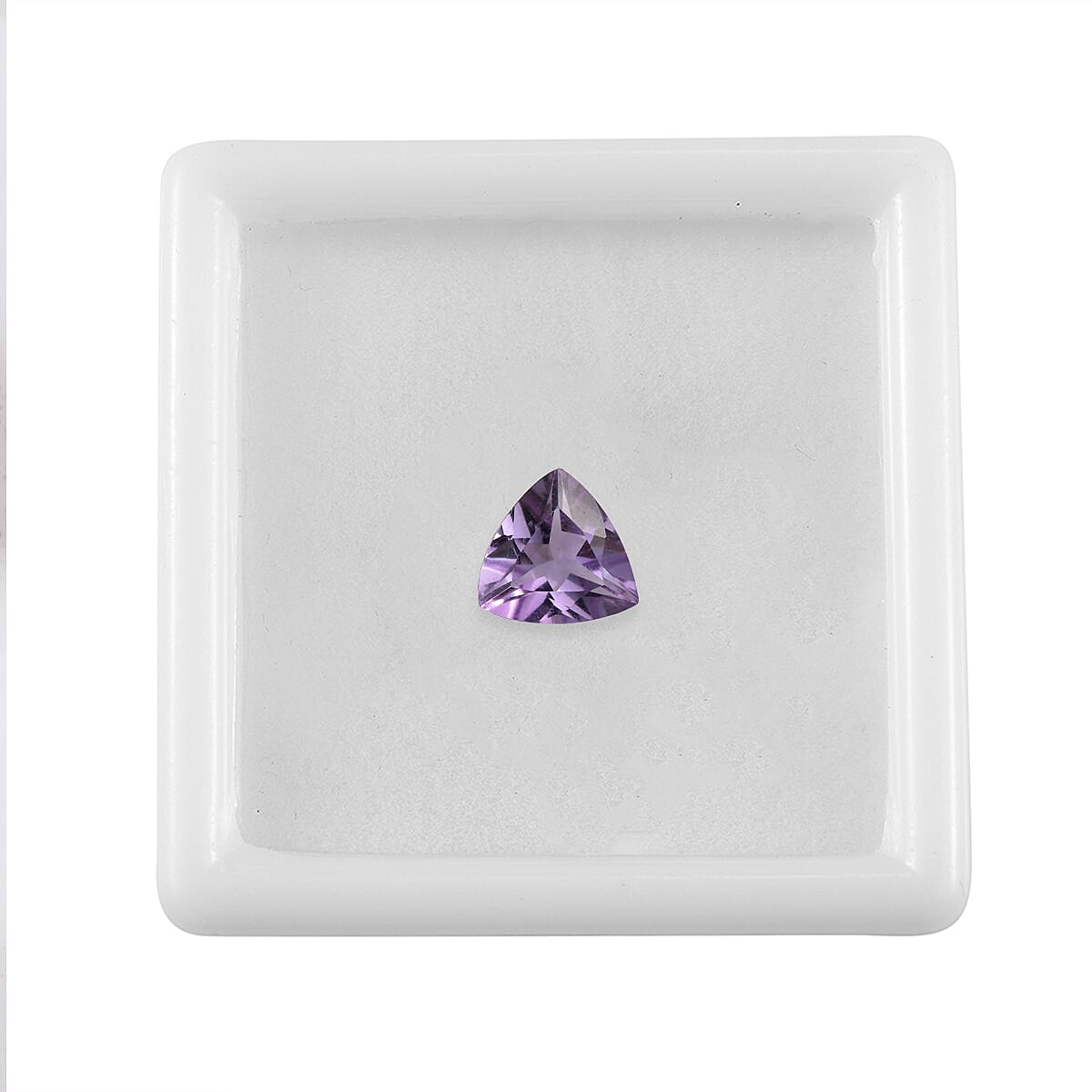 Rose De France Amethyst (Trl 9 mm) 1.88 ctw Loose Gemstone