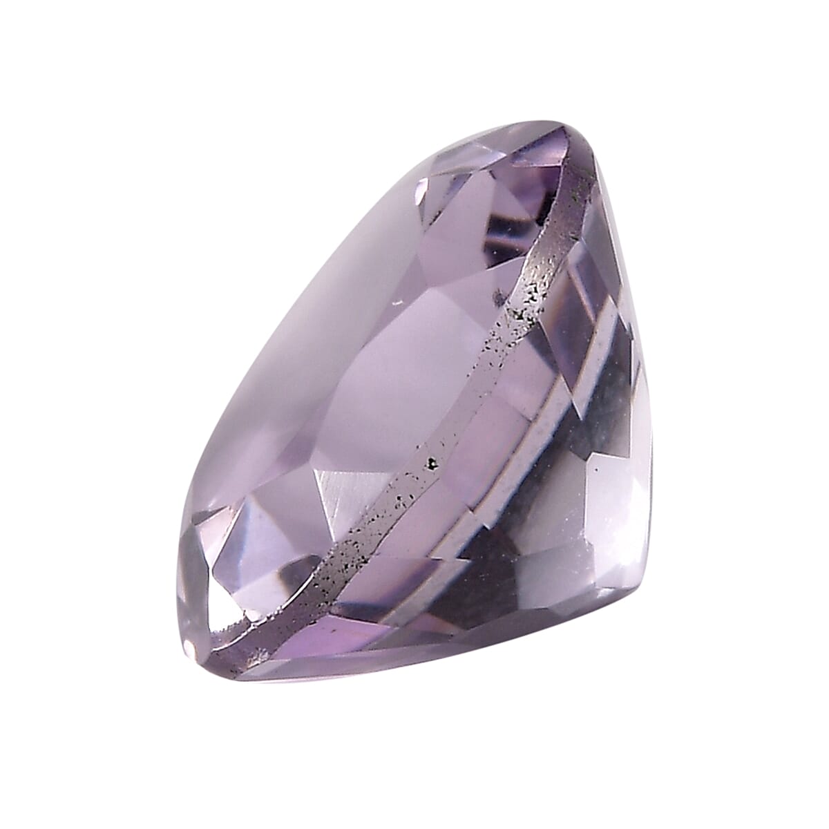 Rose De France Amethyst (Rnd 12 mm) 4.85 ctw Loose Gemstone