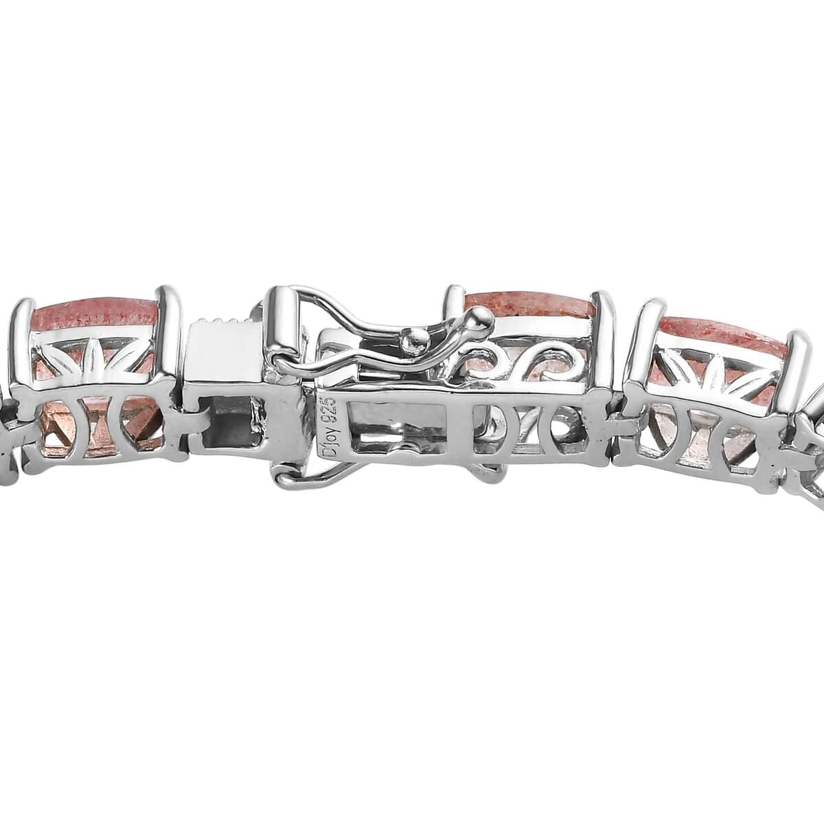 Tanzanian Natronite Tennis Bracelet in Platinum Over Sterling Silver (6.50 In) 17.90 ctw image number 3