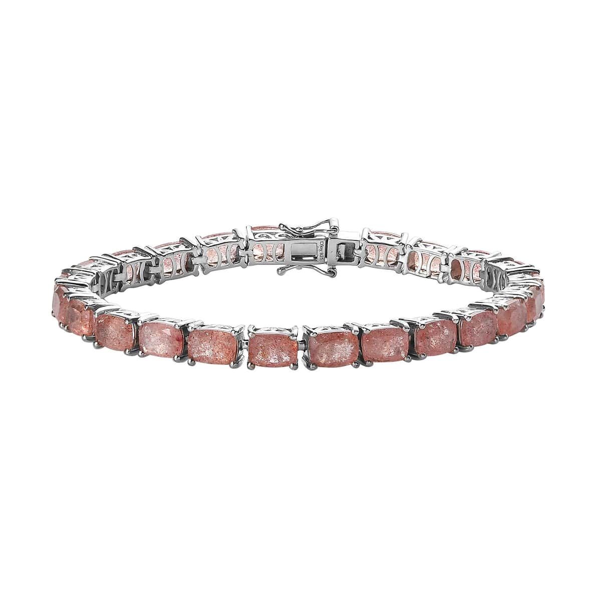 Natural Tanzanian Natronite Tennis Bracelet in Platinum Over Sterling Silver (6.50 In) 11.9 Grams 15.75 ctw image number 0