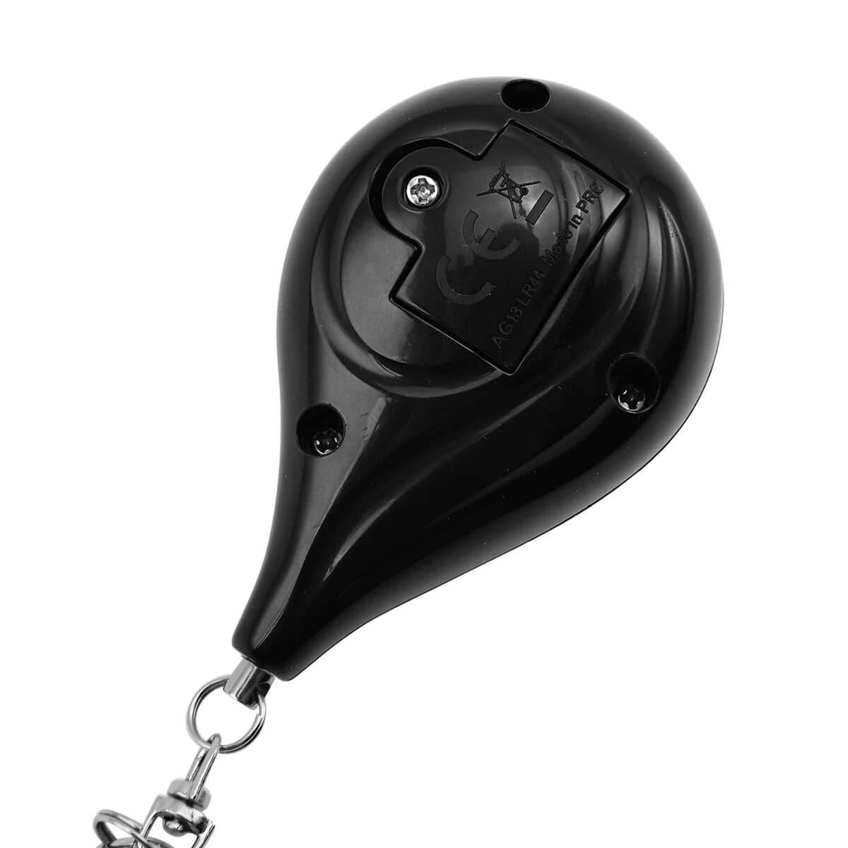 Set of 2 Personal Safety Black Alarm Keychains (3xLR44 Batteries Included) image number 6