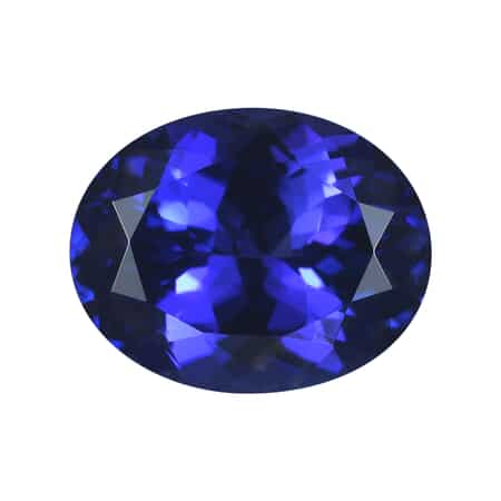 Certified & Appraised AAAA Tanzanite Faceted (Ovl 11.31x9.26) 4.76 ctw image number 0