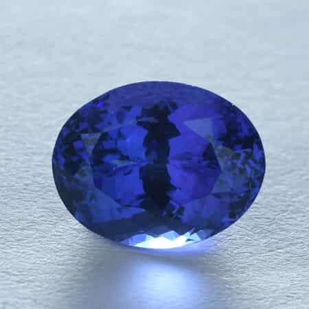 Certified & Appraised AAAA Tanzanite Faceted (Ovl 11.31x9.26) 4.76 ctw image number 1