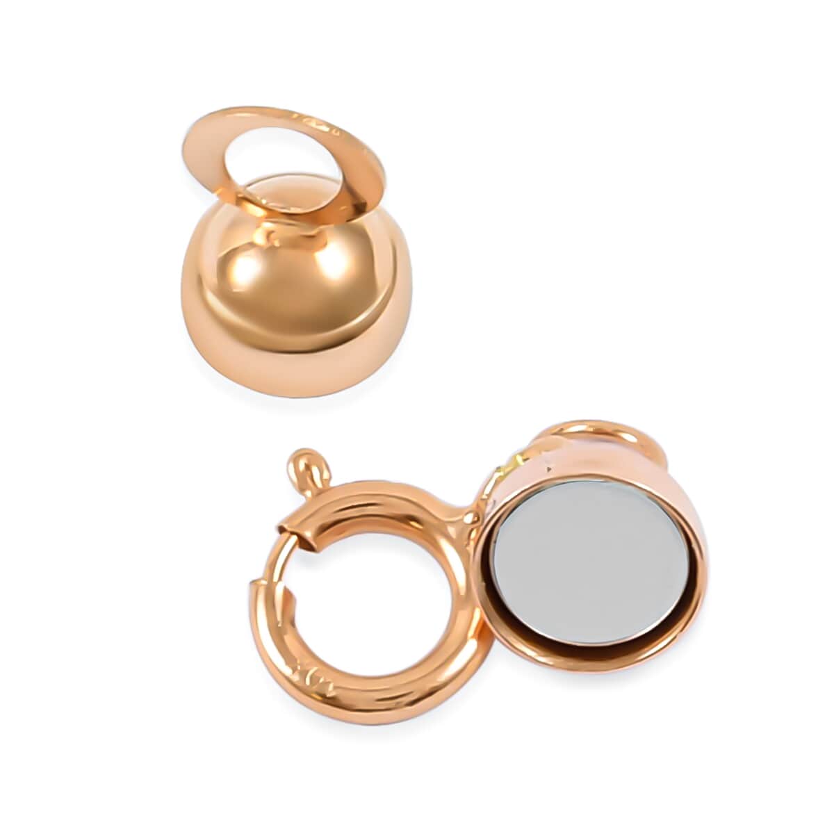 Maestro Gold Collection Italian 10K Rose Gold Magnetic Clasp 0.30 g Maximum weight it holding 10gr image number 2