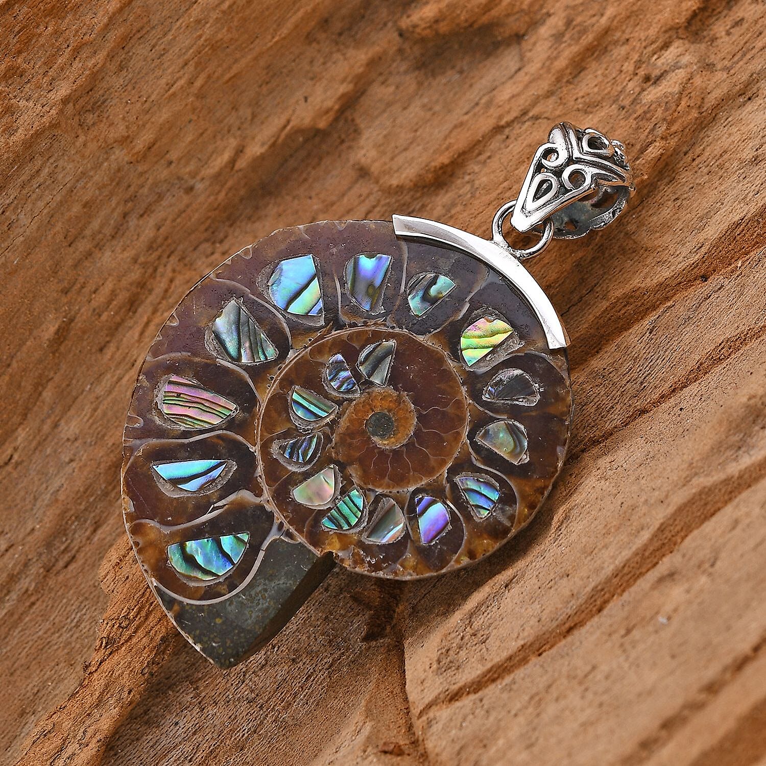 Bali Legacy Pendant in Sterling Silver