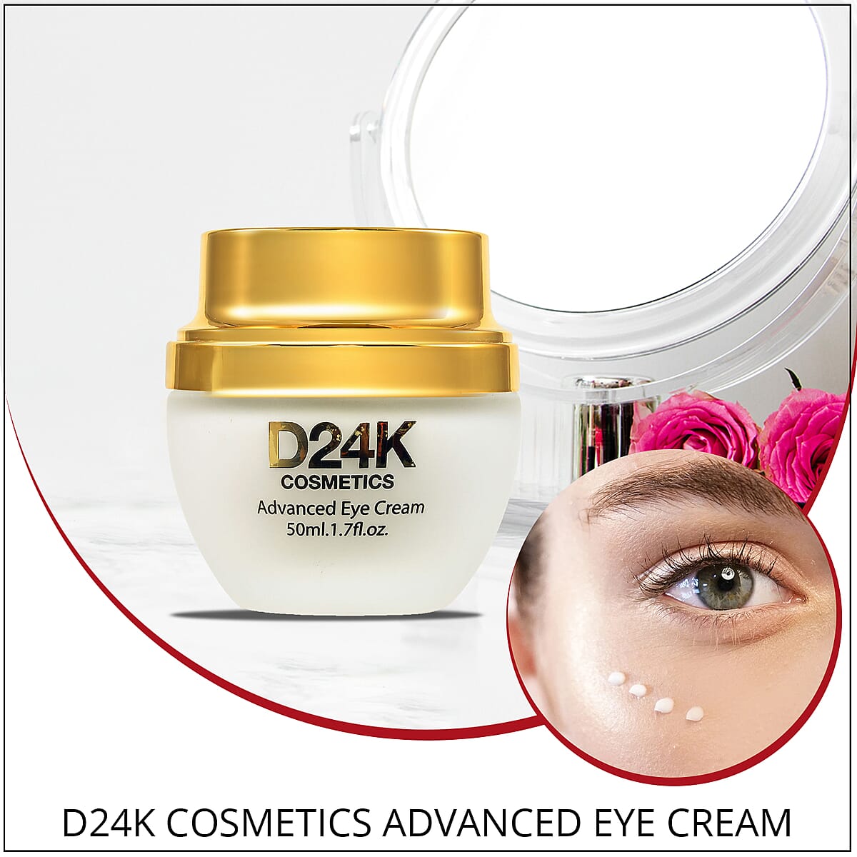 D24K COSMETICS Advanced Eye Cream 1.7 Oz image number 1
