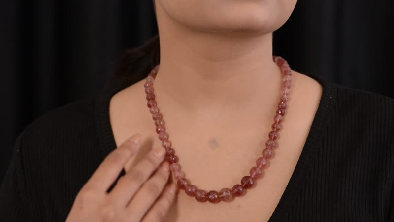 245.00 ctw Tanzanian Natronite Beads Necklace 20 Inch in Sterling Silver