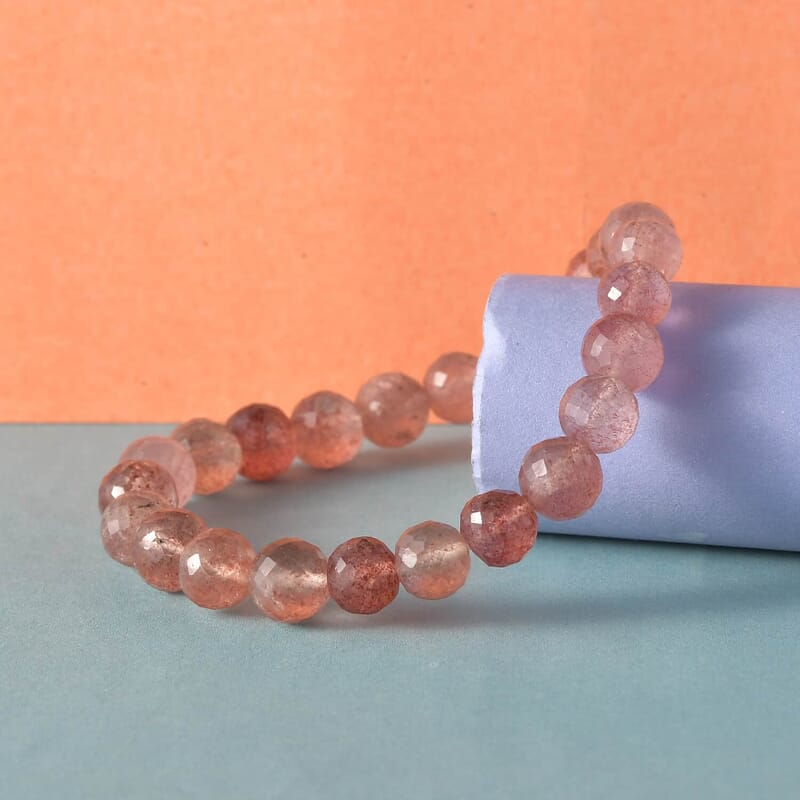 Natural Tanzanian Natronite Beaded Stretch Bracelet, Beads Bracelet, Adjustable Bracelet, Stretchable Bracelet 130.00 ctw