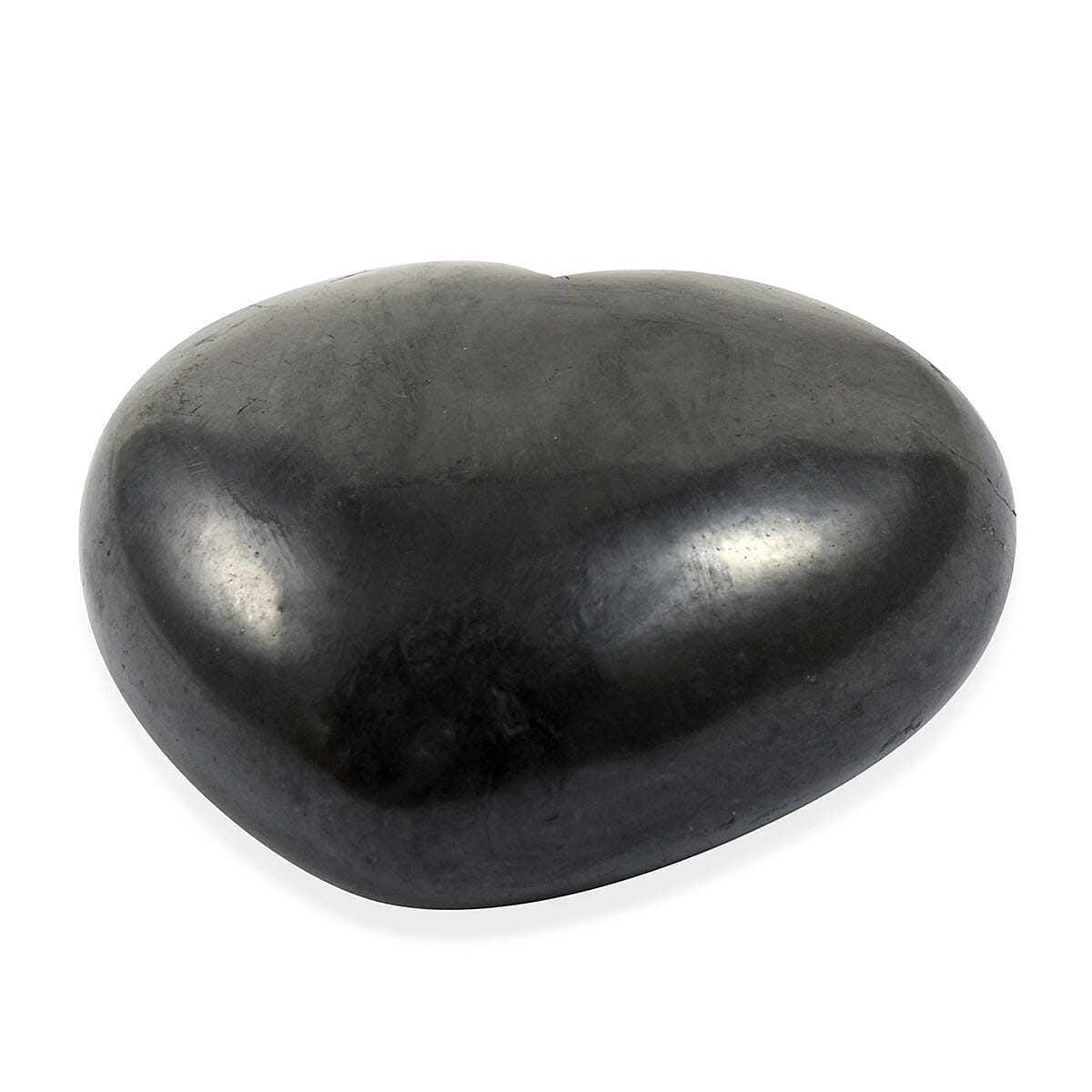 Shungite Heart (1.25 in) 24.10 ctw image number 1